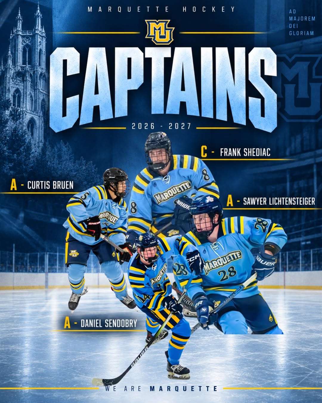 Your captains for the 2026-2027 season!